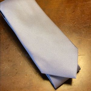 Elegant Blue and Silver Banana Republic Tie